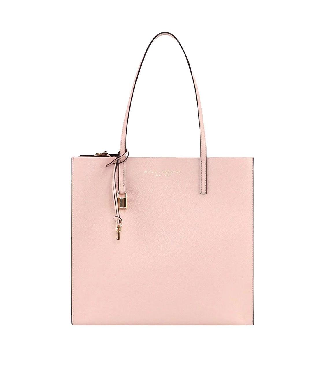 MARC JACOBS Розовая кожаная сумка тоут, фото 9