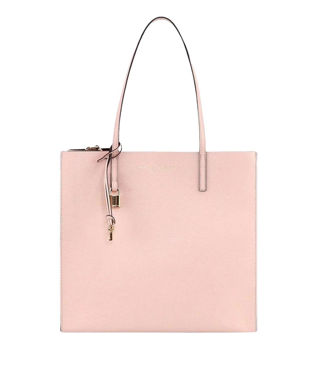 MARC JACOBS Розовая кожаная сумка тоут, фото 1