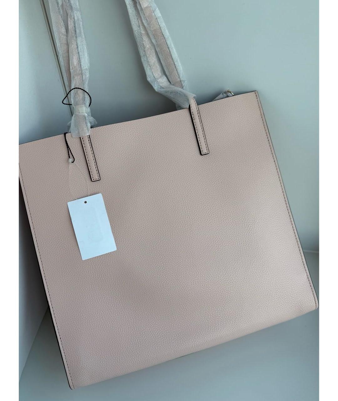 MARC JACOBS Розовая кожаная сумка тоут, фото 3