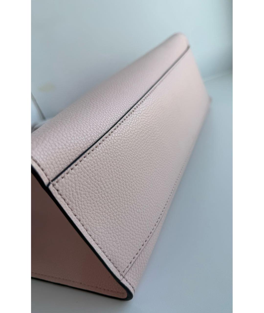 MARC JACOBS Розовая кожаная сумка тоут, фото 7