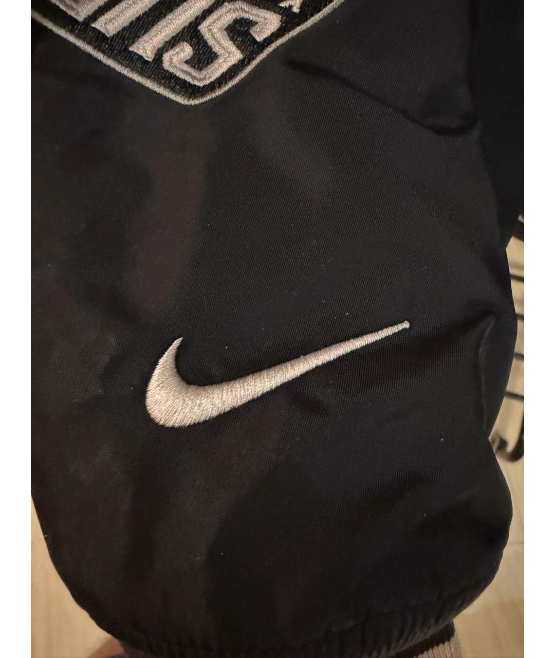 SUPREME Черная полиэстеровая куртка, фото 5