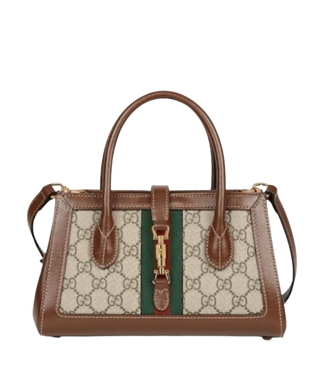 GUCCI Коричневая сумка через плечо, фото 1