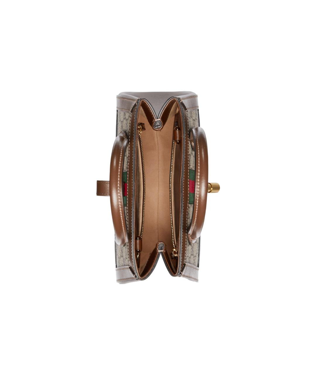GUCCI Коричневая сумка через плечо, фото 8