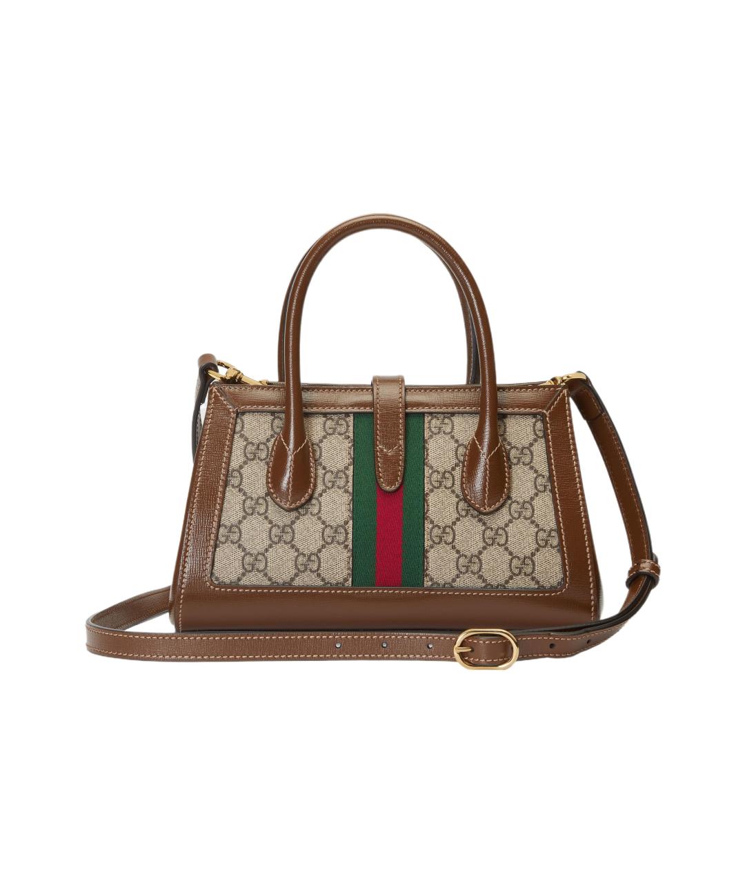 GUCCI Коричневая сумка через плечо, фото 4