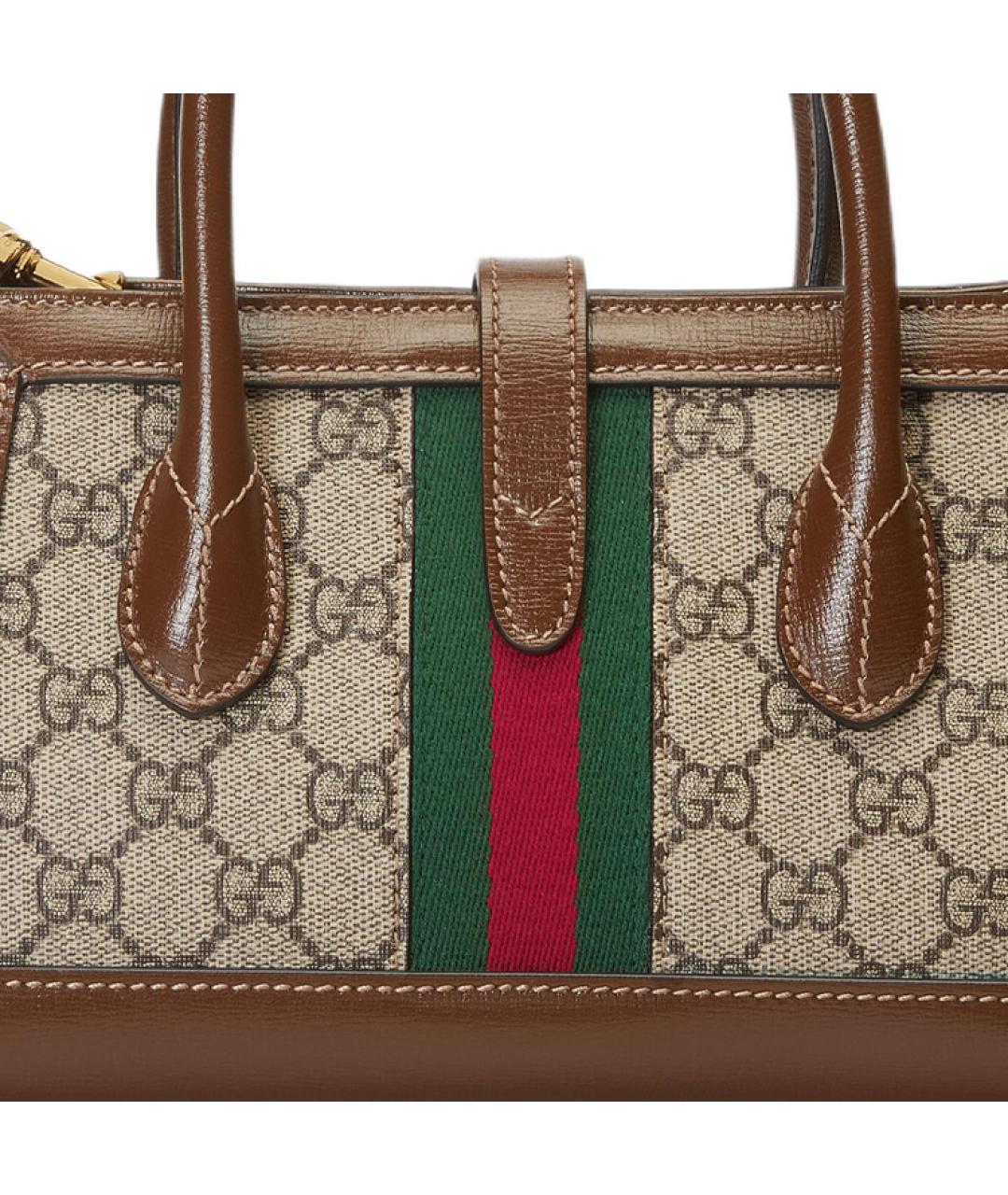 GUCCI Коричневая сумка через плечо, фото 9