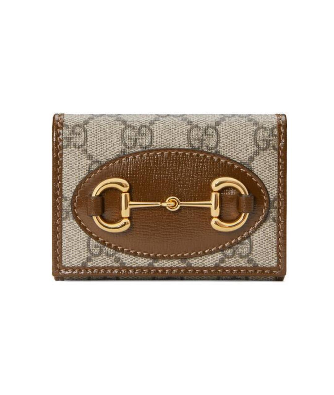 GUCCI Коричневый кошелек, фото 1