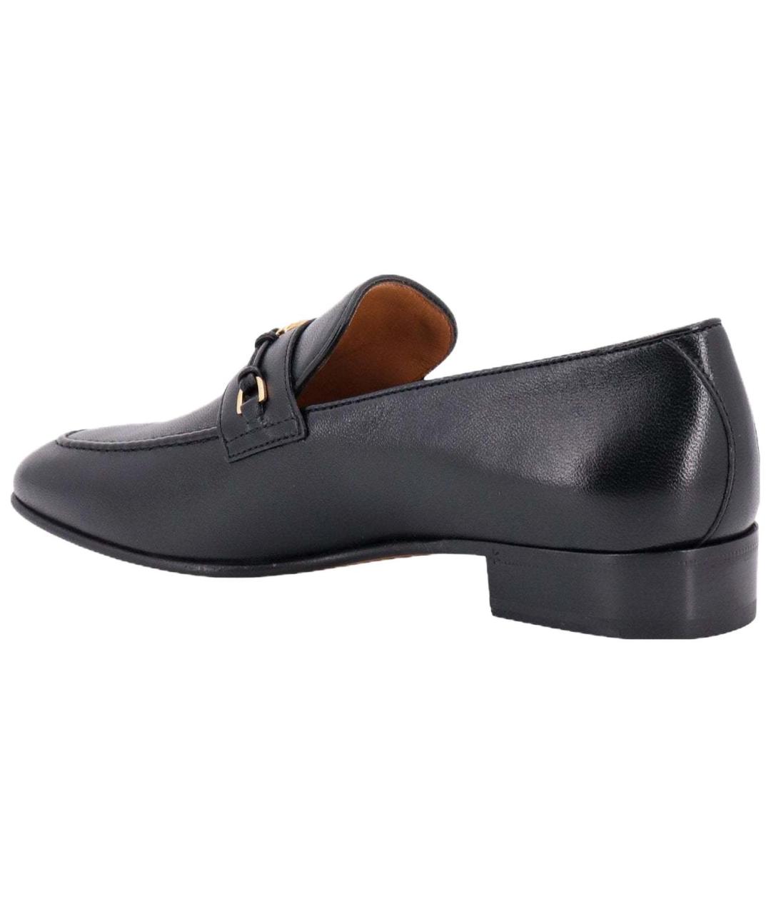 GUCCI Черные кожаные лоферы, фото 4