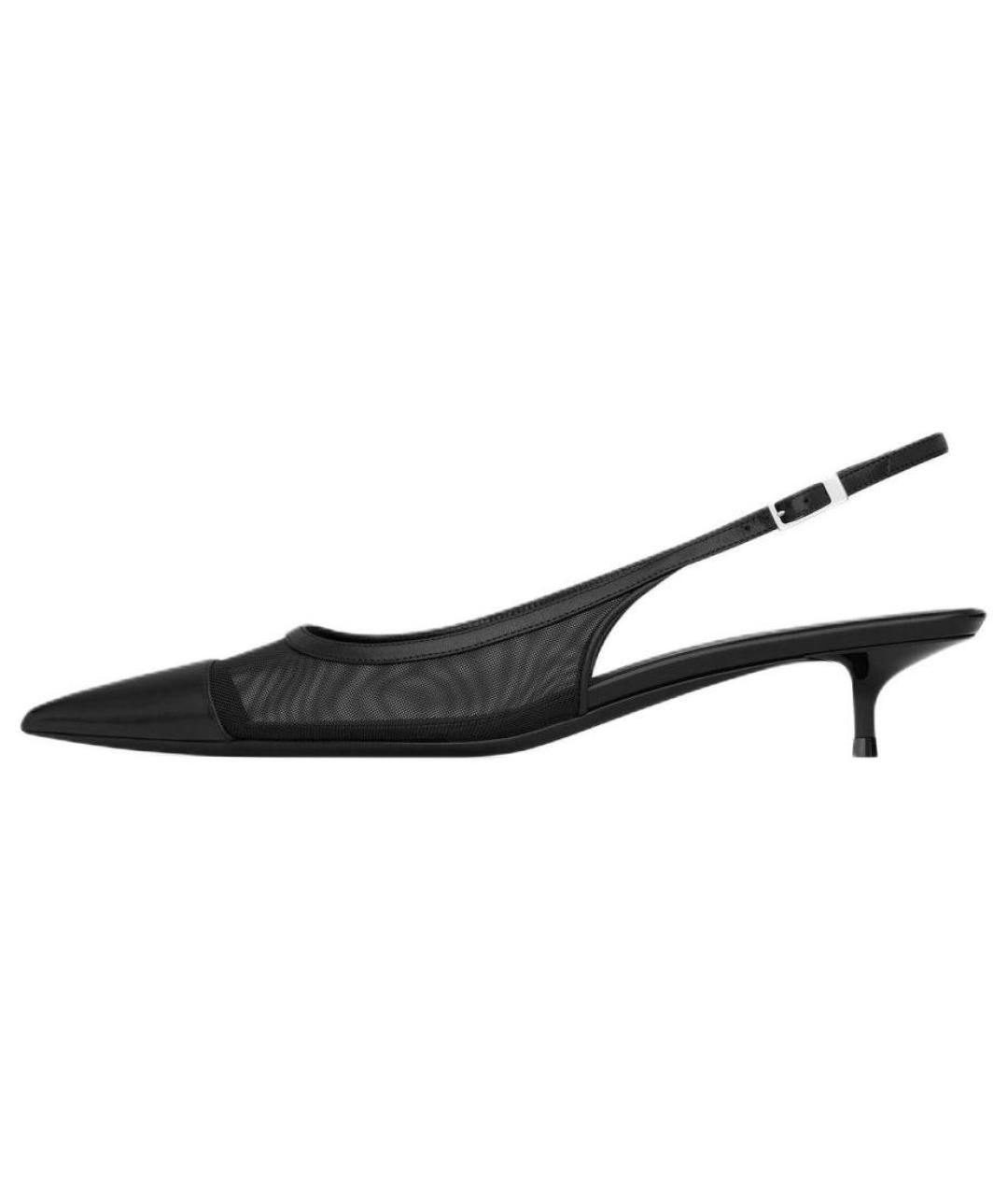 SAINT LAURENT Черные туфли, фото 4