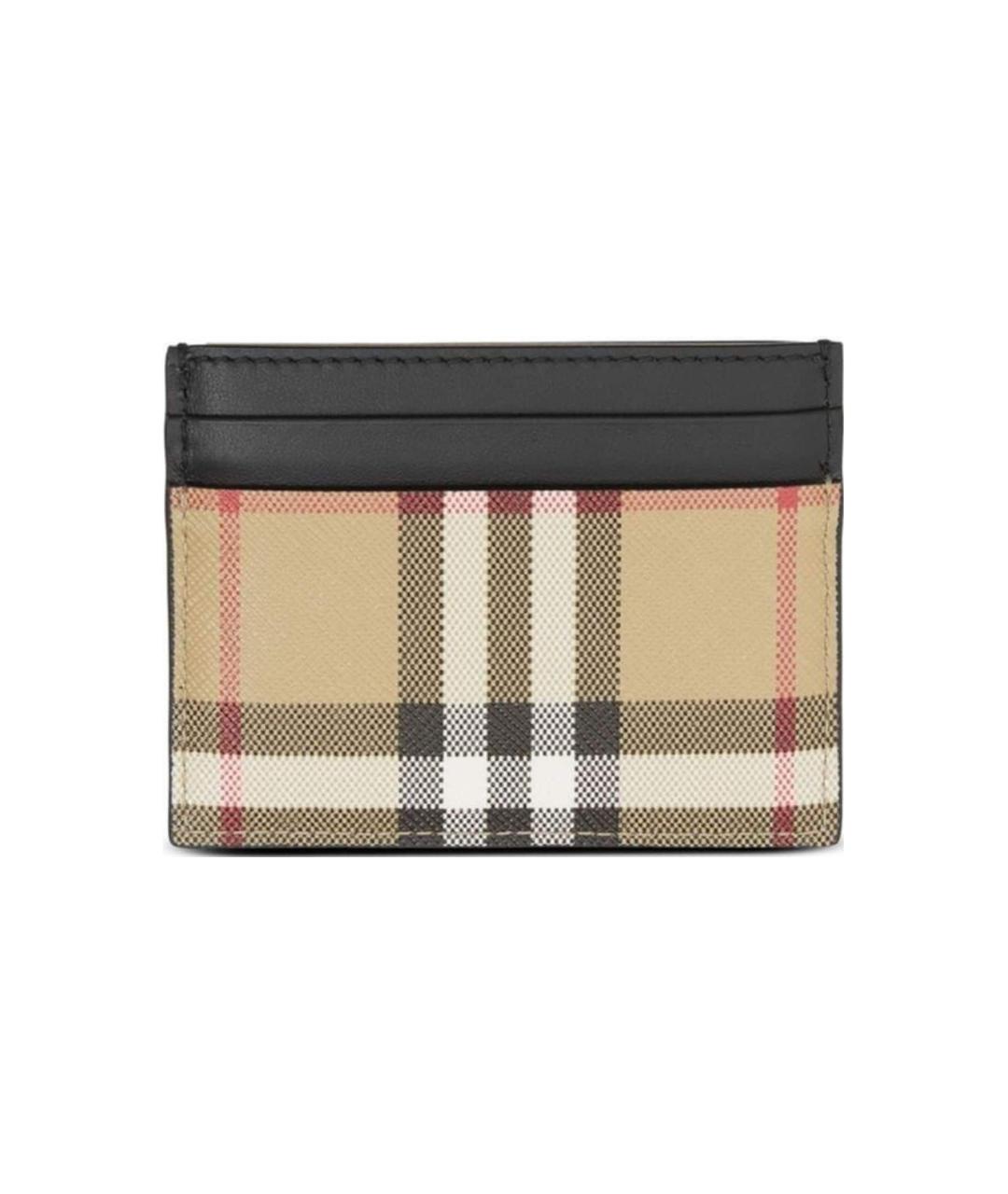 BURBERRY Коричневый кардхолдер, фото 3