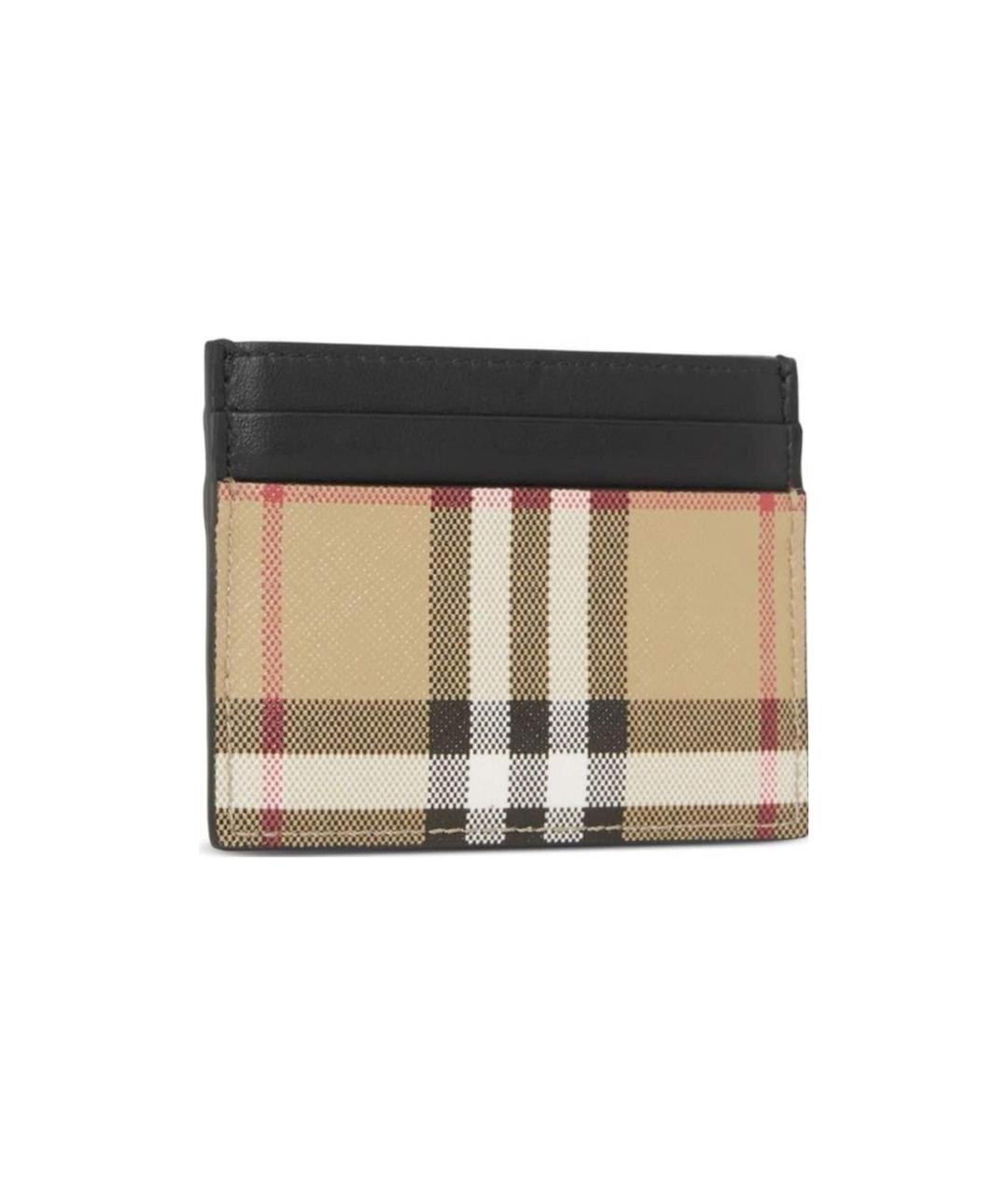 BURBERRY Коричневый кардхолдер, фото 2