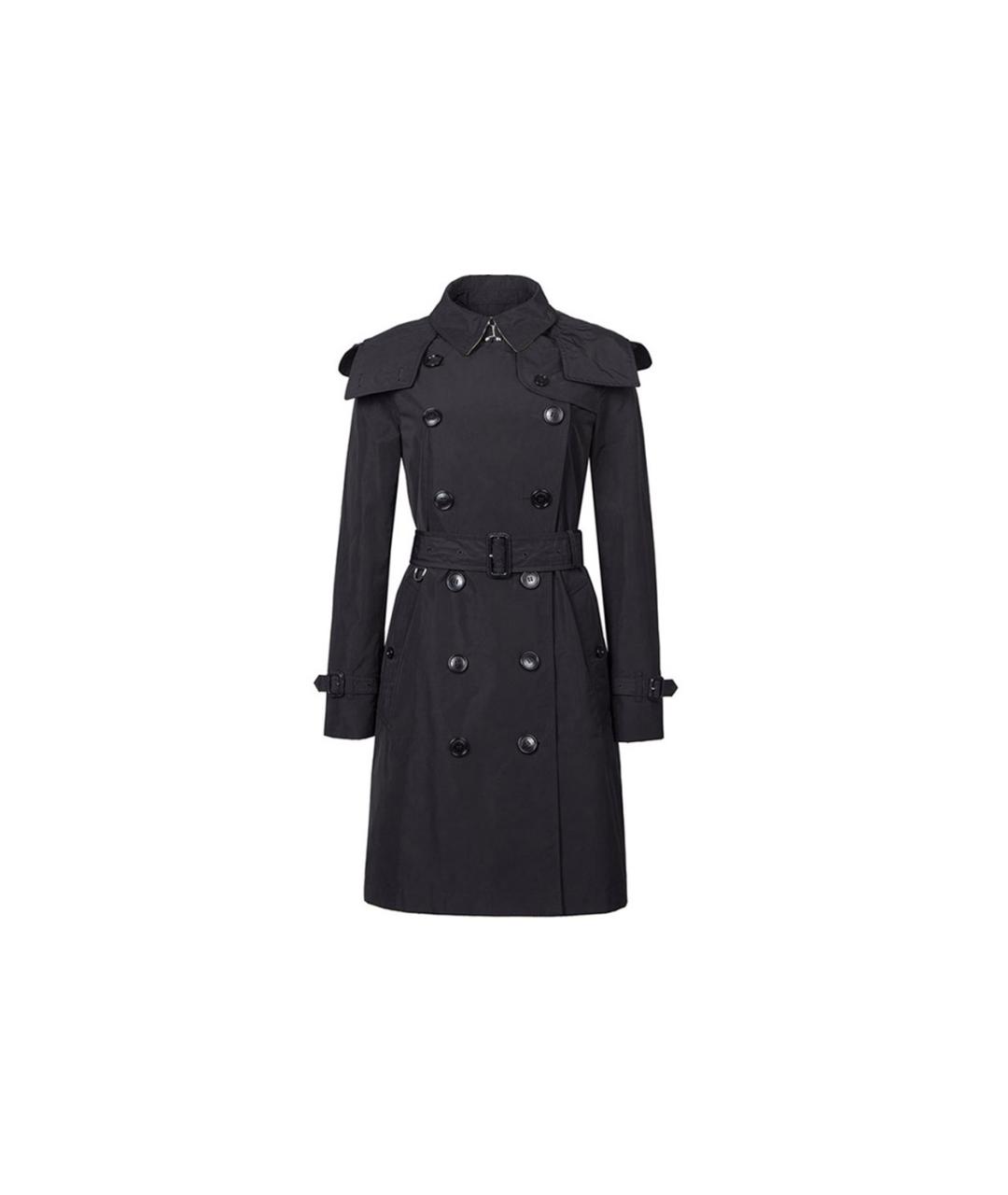 BURBERRY Черный тренч/плащ, фото 1