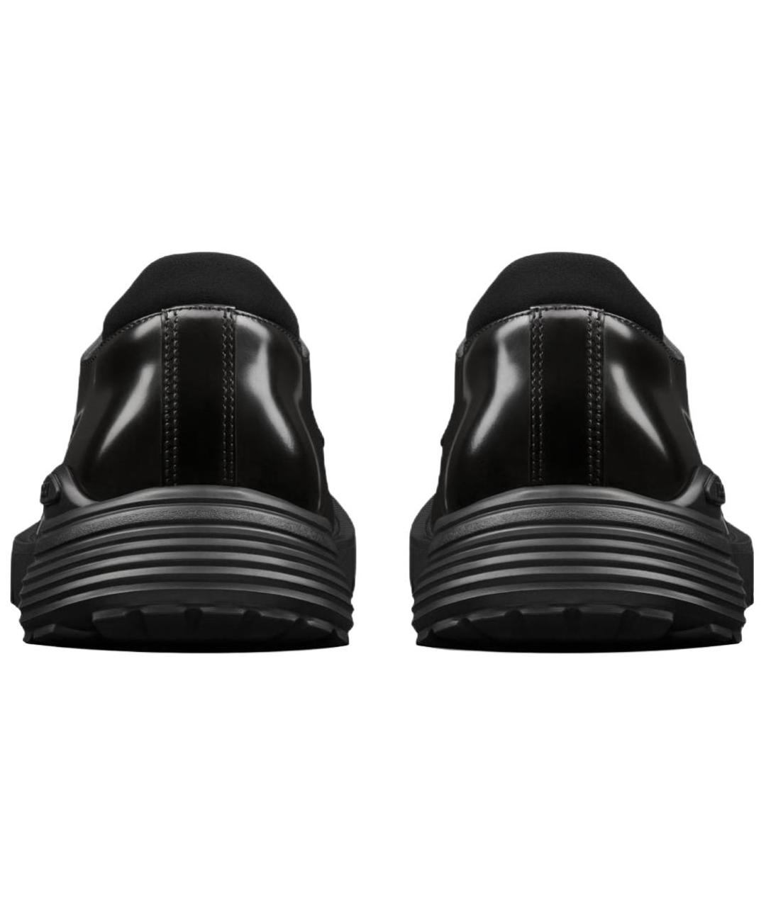 CHRISTIAN DIOR Черные кожаные туфли, фото 5