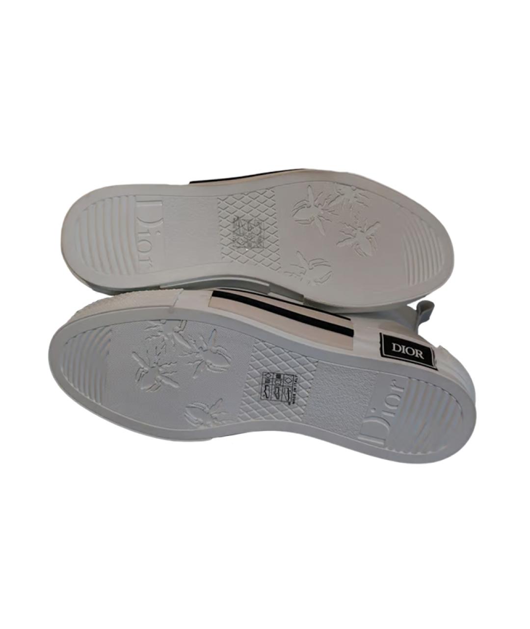 CHRISTIAN DIOR Белые низкие кроссовки / кеды, фото 5