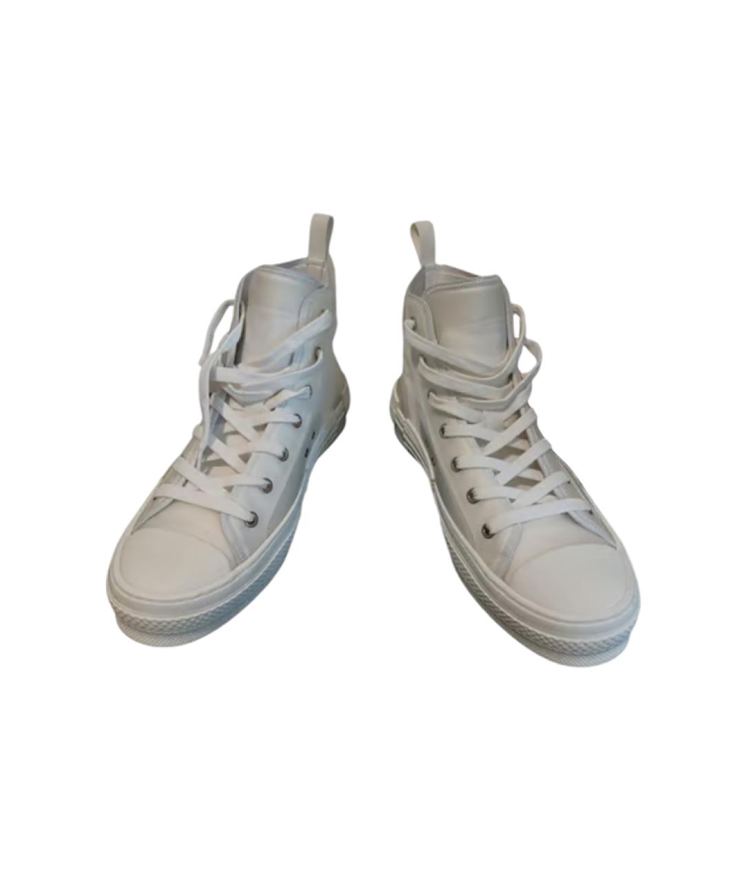 CHRISTIAN DIOR Белые низкие кроссовки / кеды, фото 3