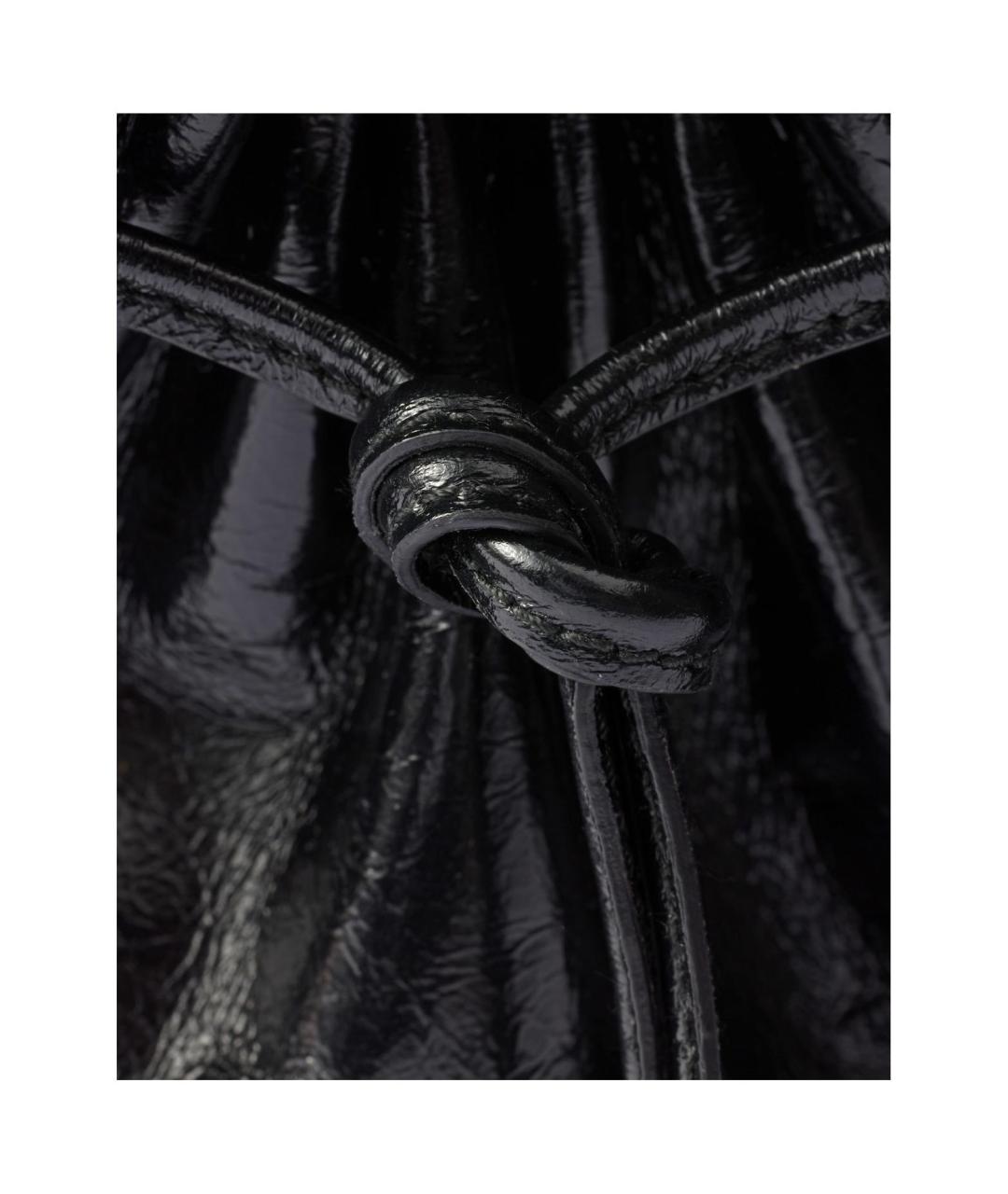 PRADA Черная кожаная сумка через плечо, фото 5