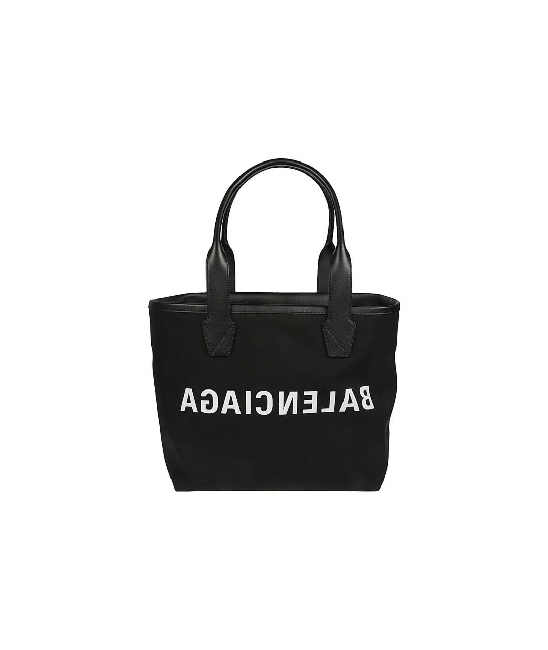 BALENCIAGA Черная хлопковая сумка через плечо, фото 2