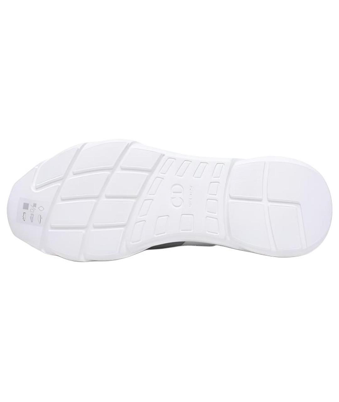 CHRISTIAN DIOR Мульти текстильные высокие кроссовки / кеды, фото 5