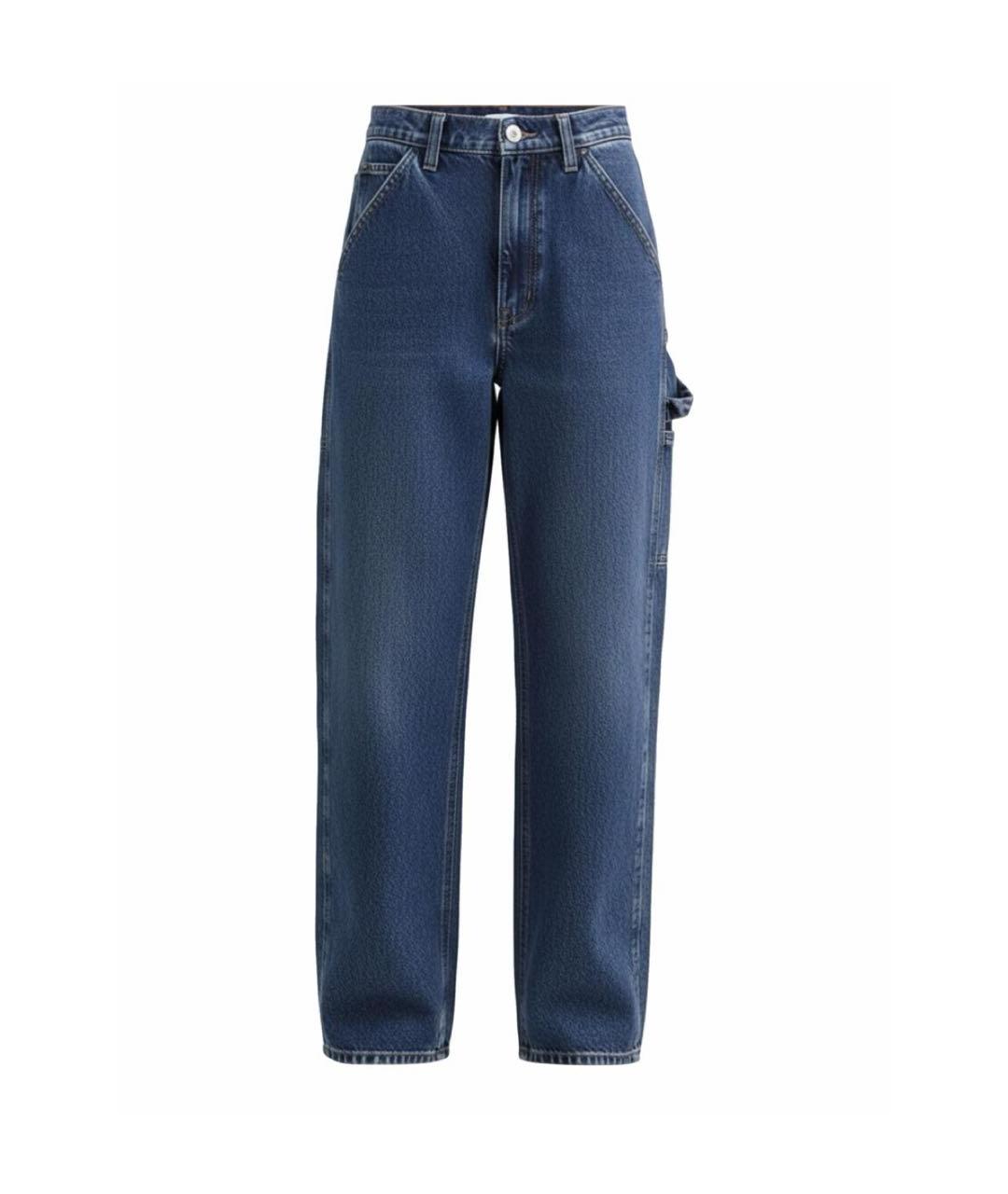 CHANEL Синие прямые джинсы, фото 6