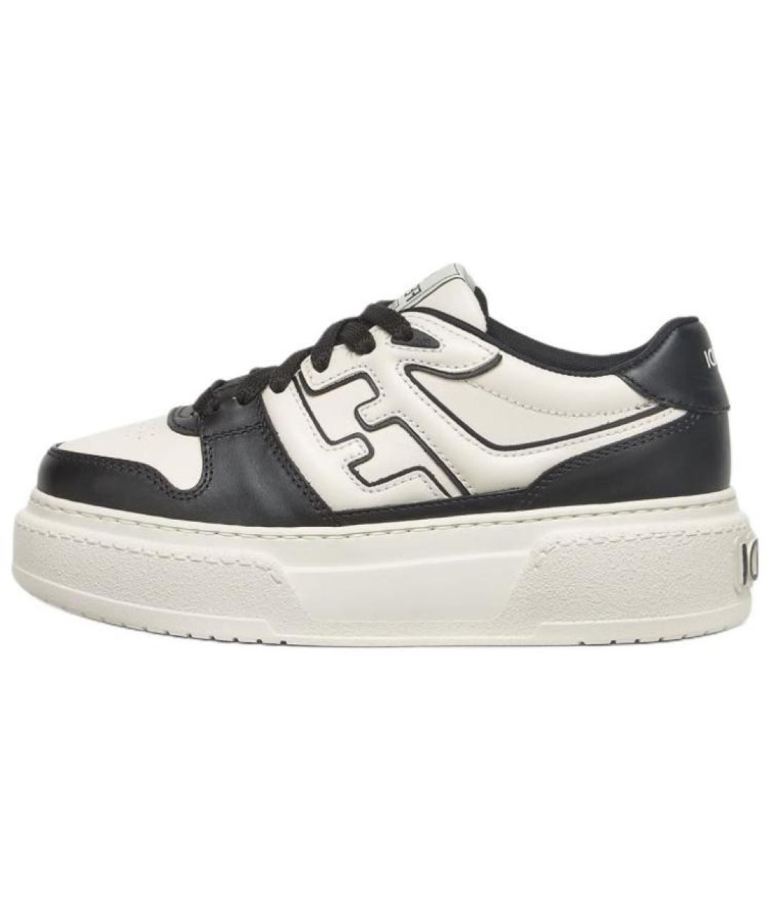 FENDI Мульти кожаные кроссовки, фото 2