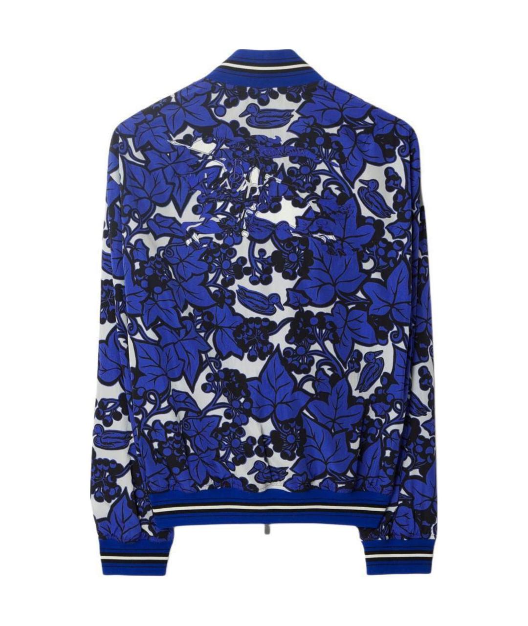 BURBERRY Синяя куртка, фото 2