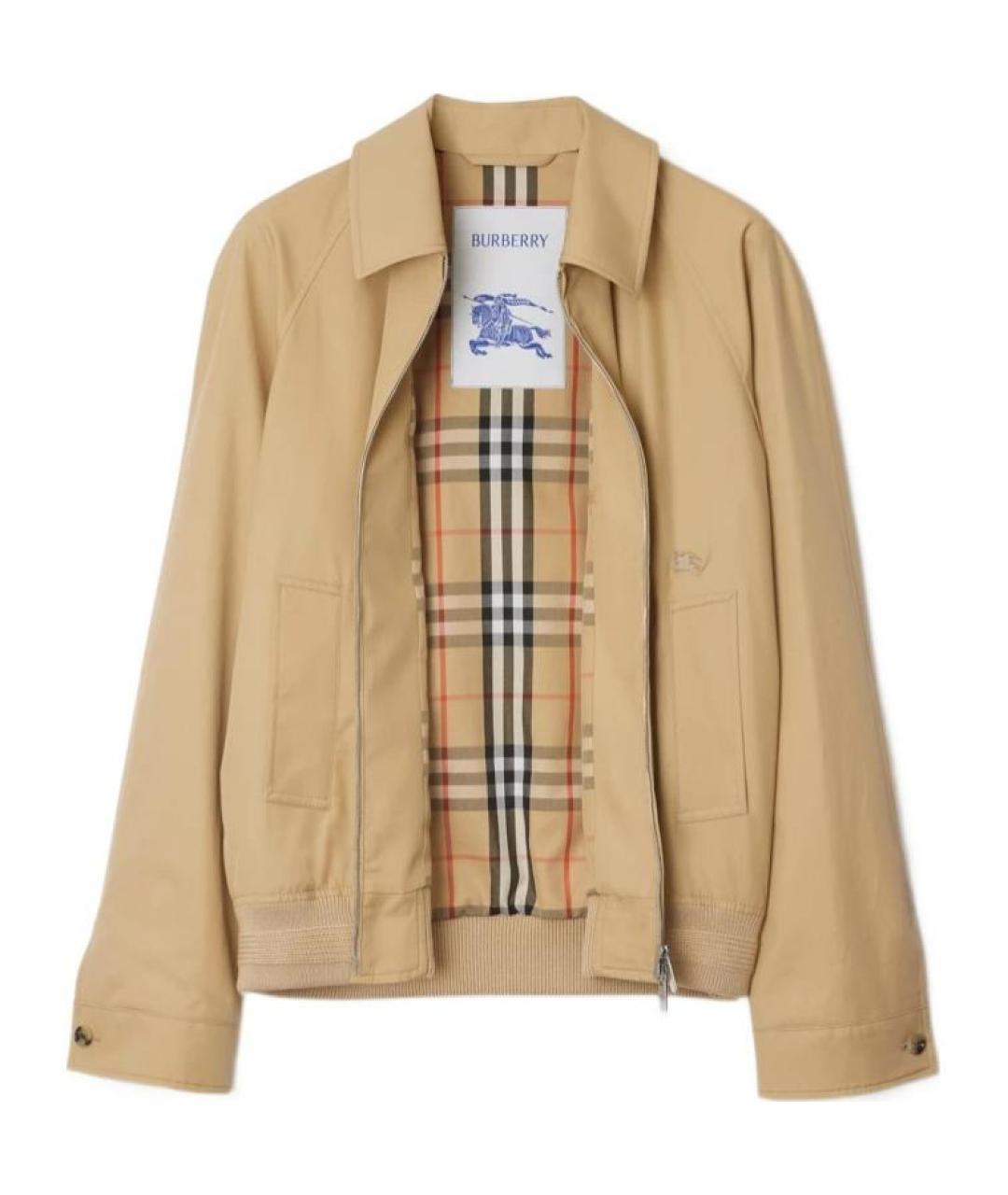BURBERRY Бежевая куртка, фото 2