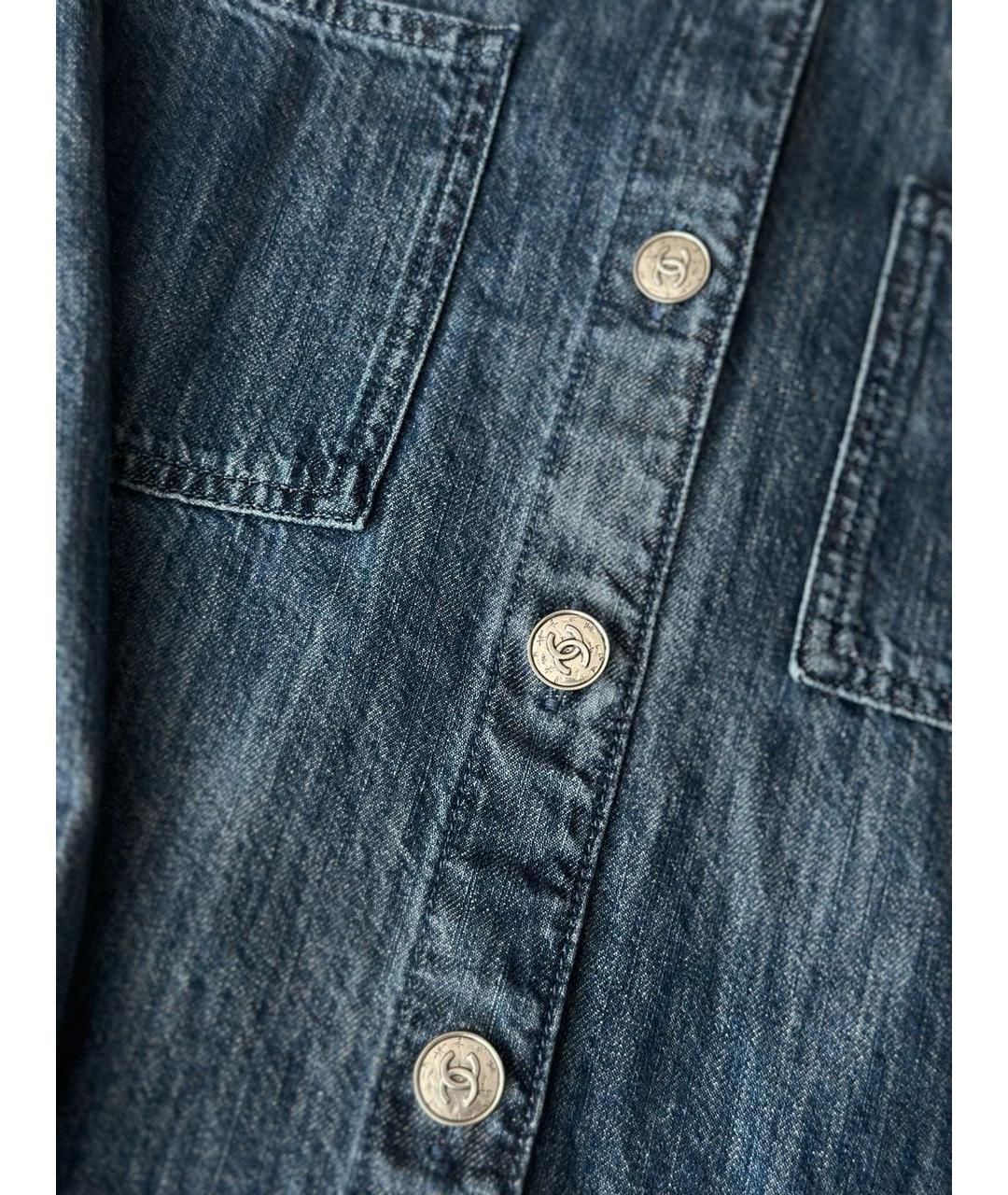 CHANEL Синяя рубашка, фото 4