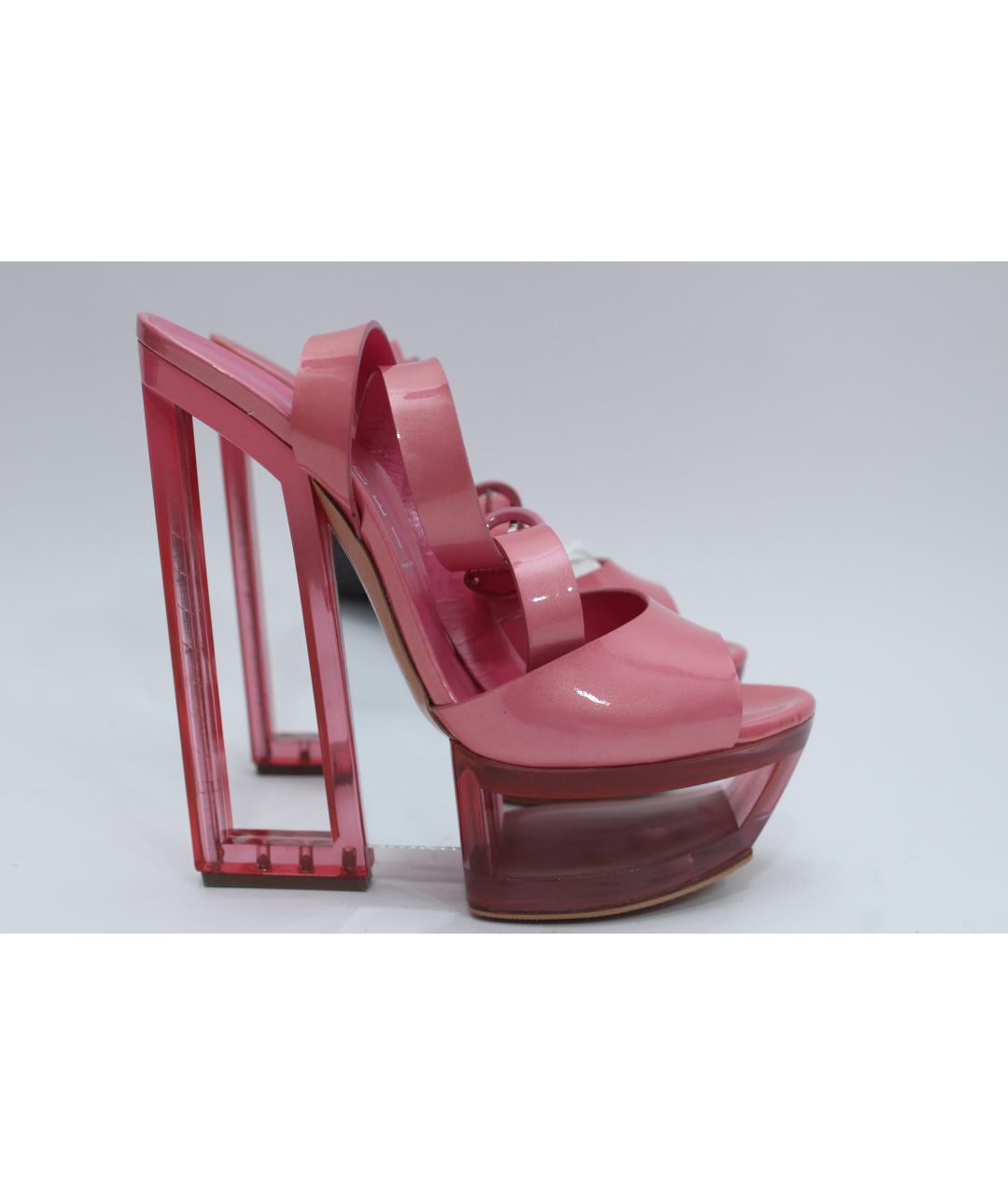 CASADEI Розовые кожаные туфли, фото 10