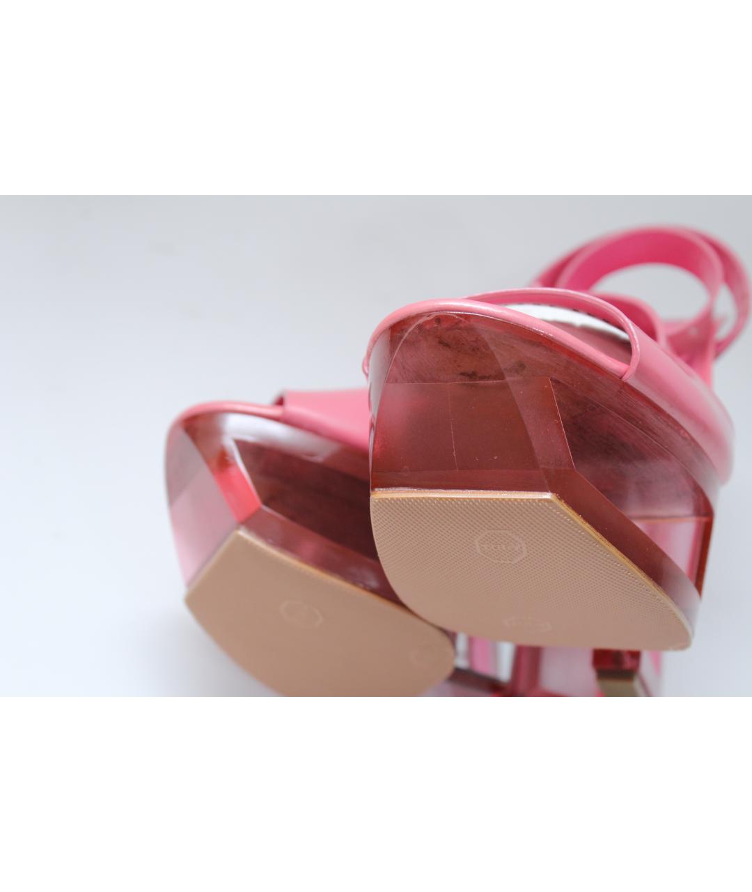 CASADEI Розовые кожаные туфли, фото 9