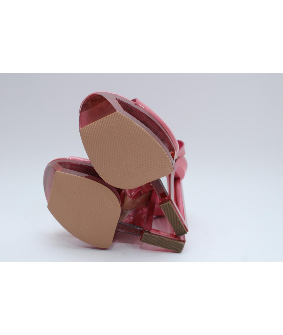 CASADEI Розовые кожаные туфли, фото 8