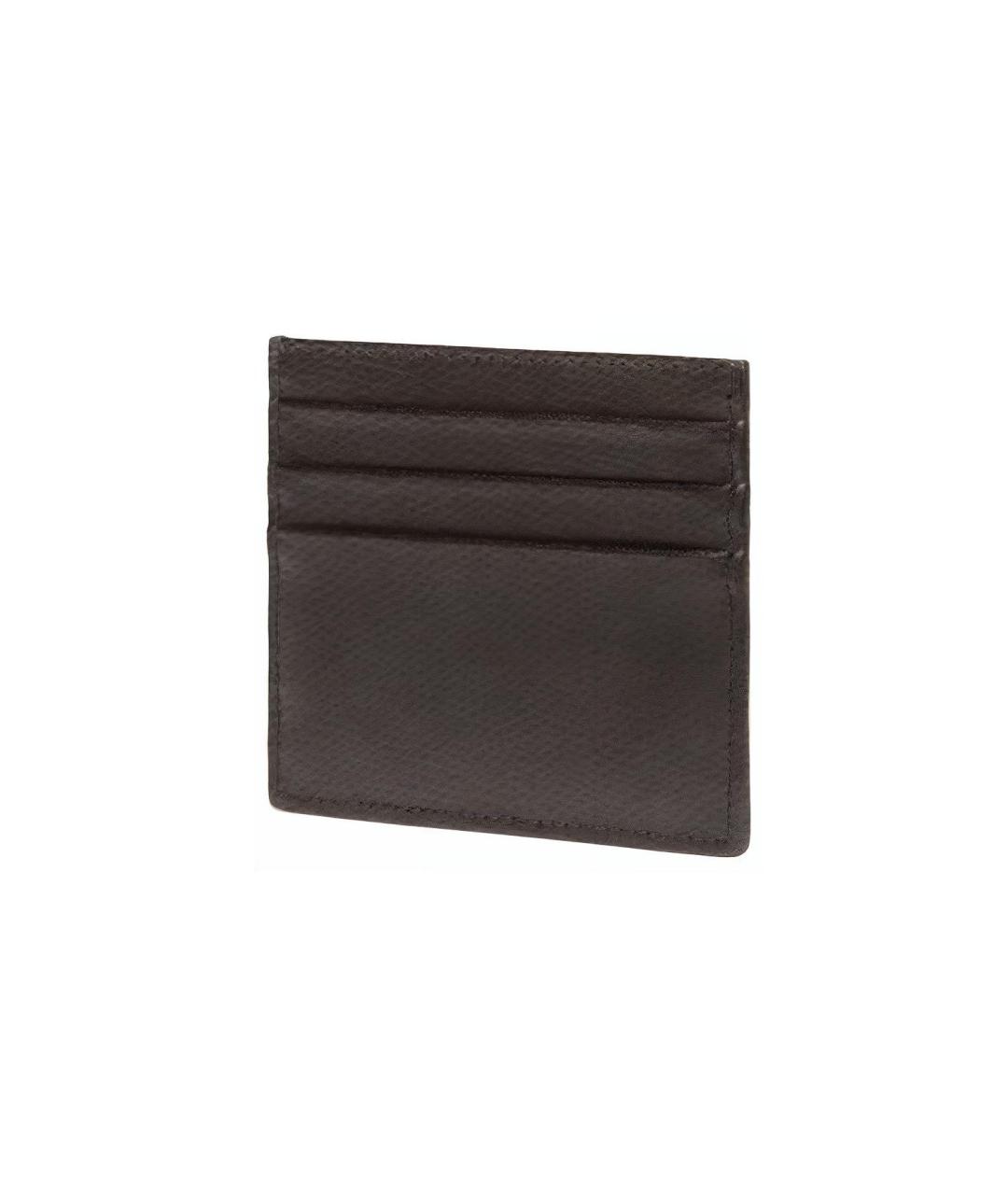 FENDI Черный кожаный кардхолдер, фото 2