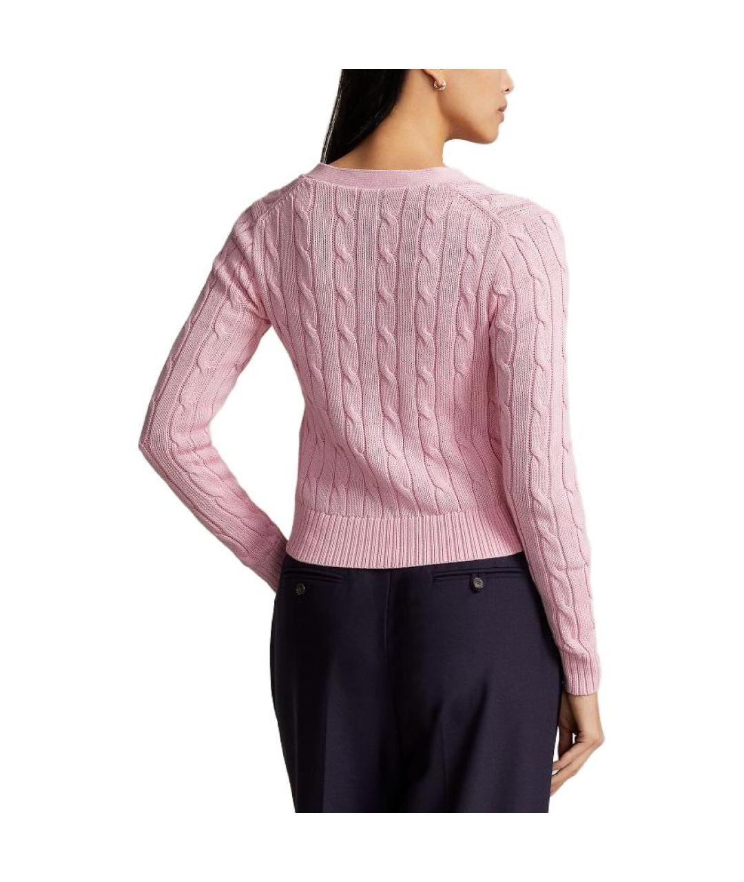 POLO RALPH LAUREN Розовый джемпер / свитер, фото 2