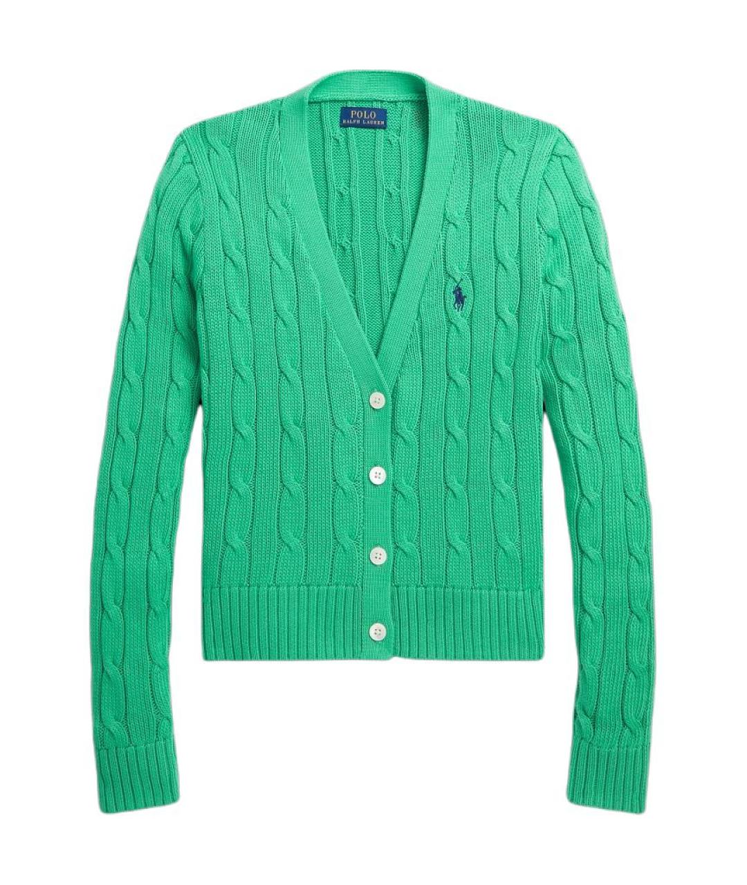 POLO RALPH LAUREN Зеленый кардиган, фото 1