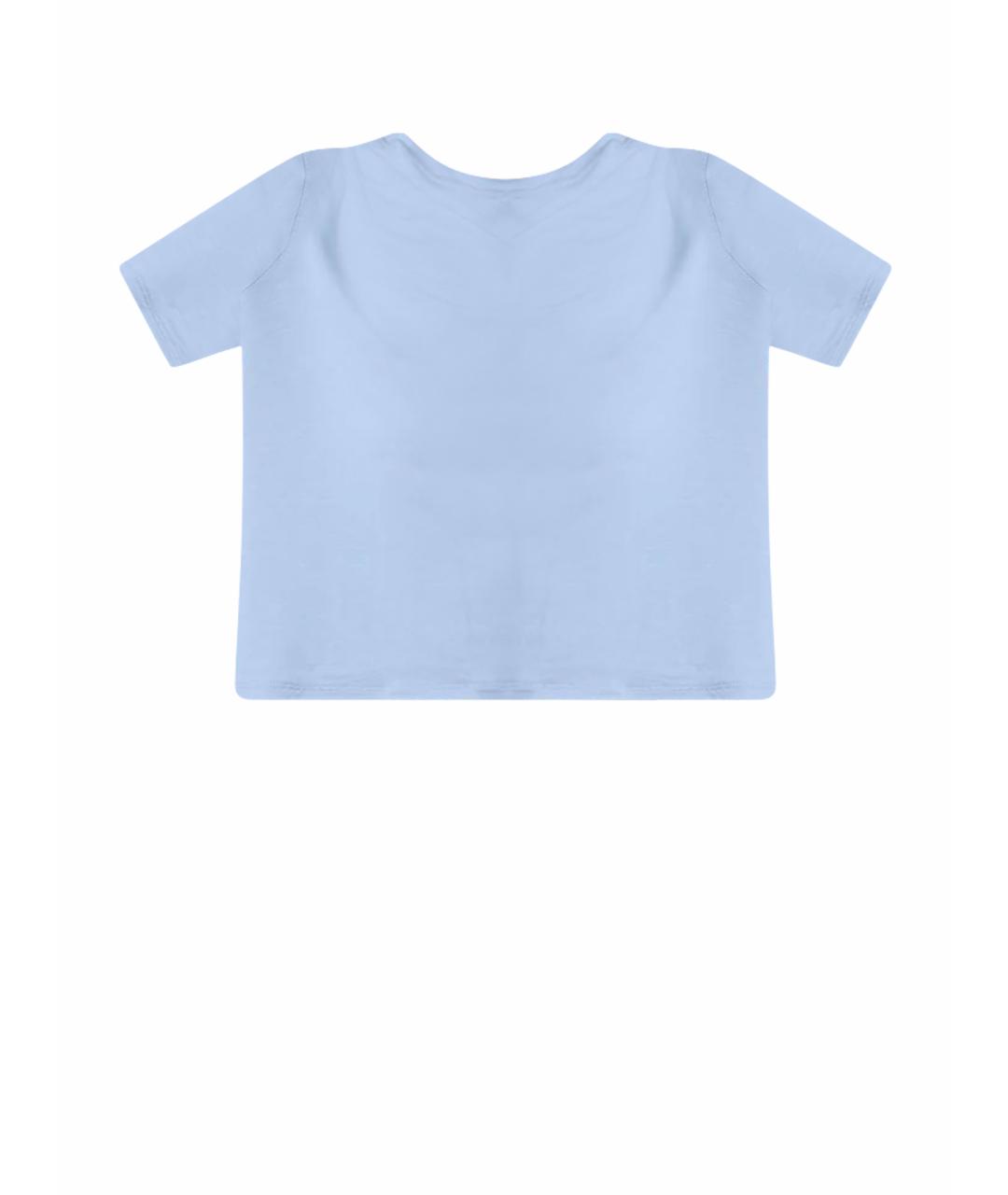 ALO YOGA Синяя футболка, фото 1