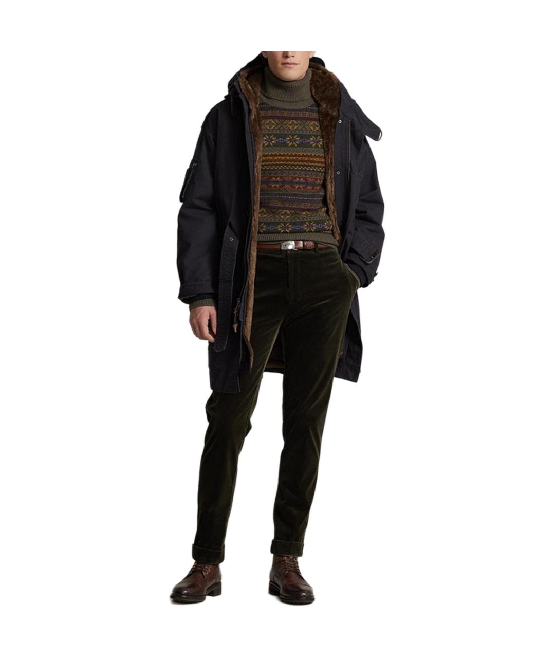 POLO RALPH LAUREN Темно-синий пуховик, фото 2