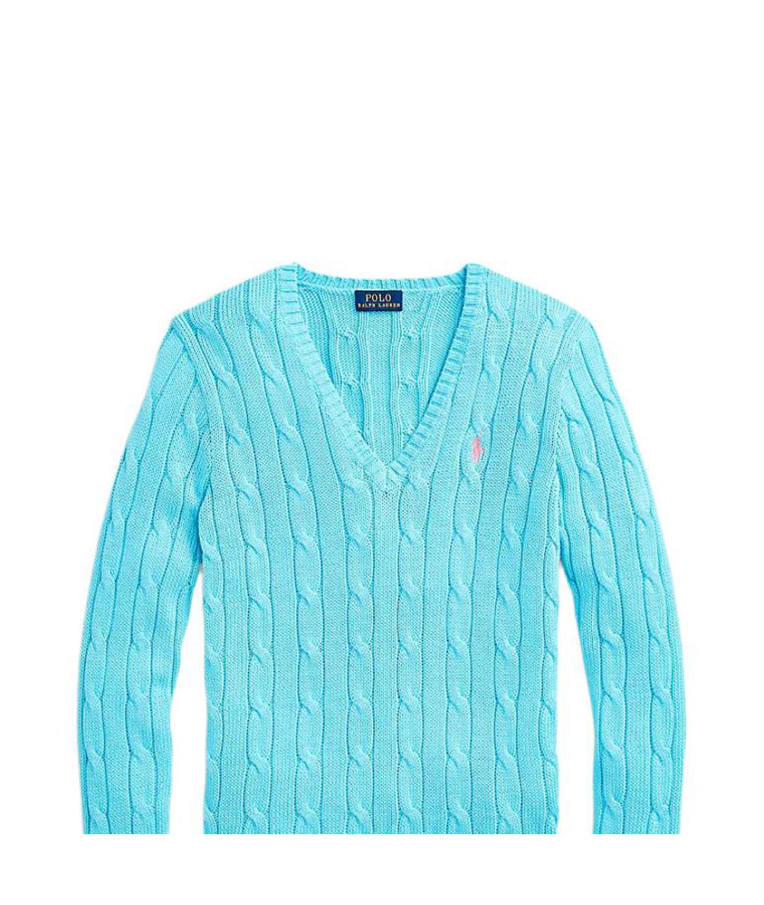 POLO RALPH LAUREN Голубой джемпер / свитер, фото 6