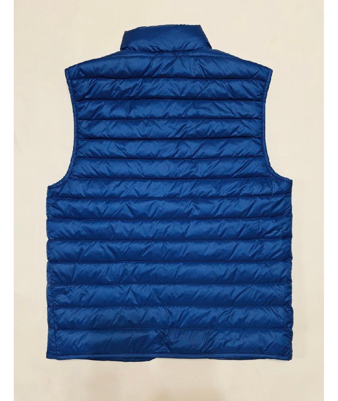 BOGNER Синий полиамидовый жилет, фото 2