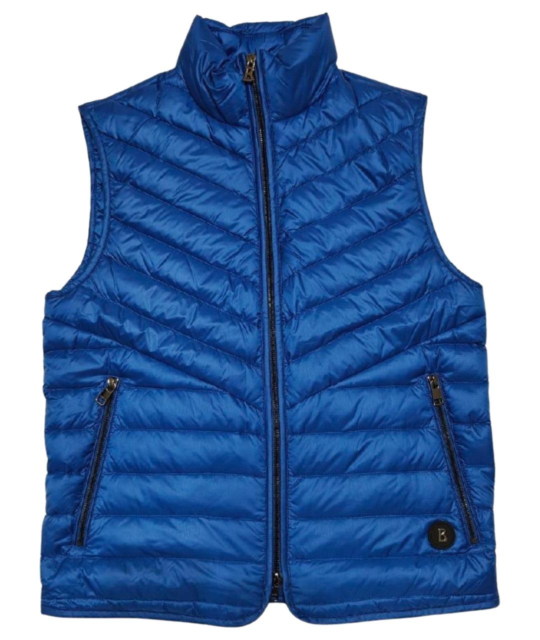 BOGNER Синий полиамидовый жилет, фото 1