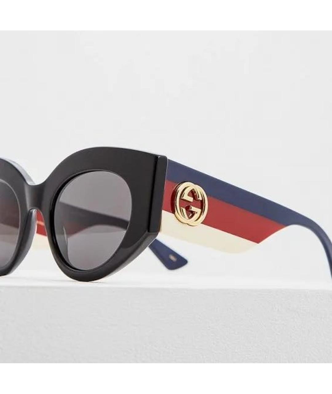 GUCCI Мульти пластиковые солнцезащитные очки, фото 3
