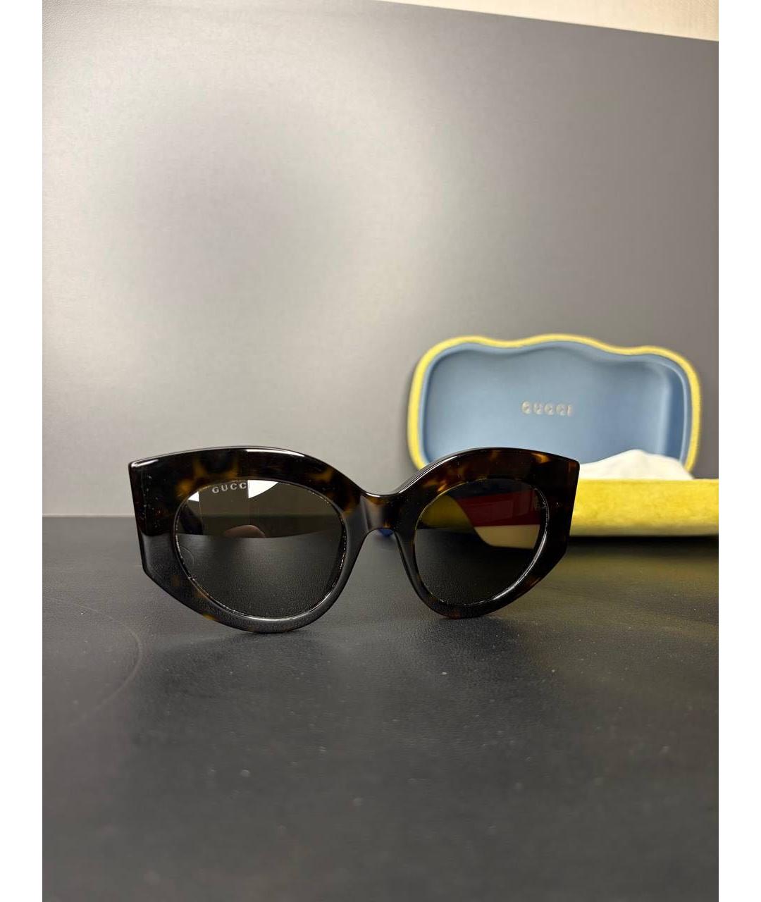 GUCCI Мульти пластиковые солнцезащитные очки, фото 4