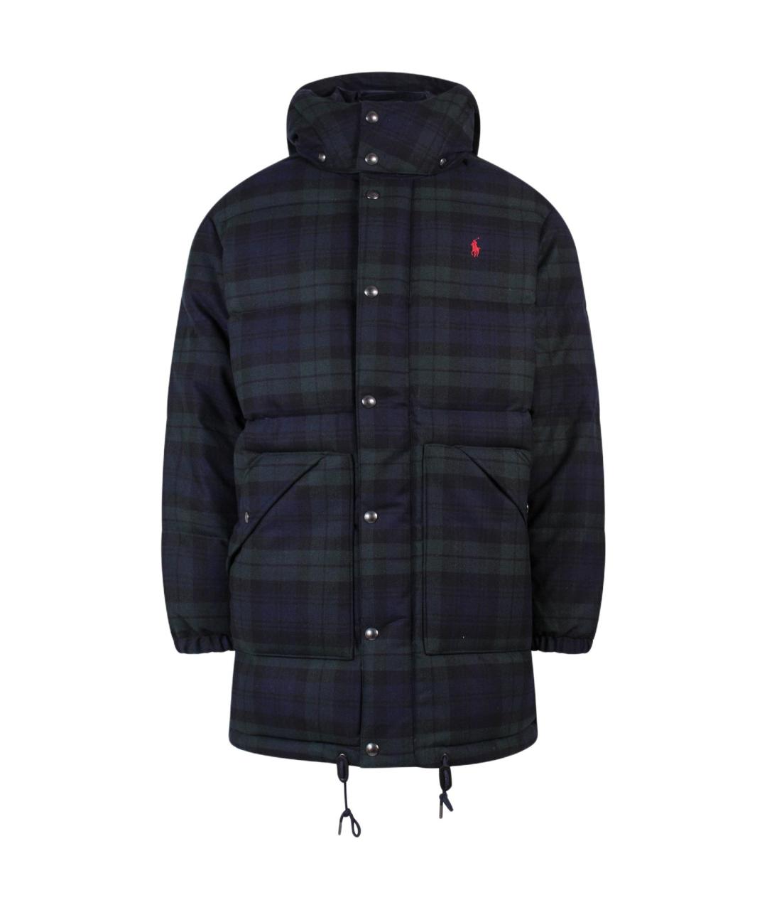 POLO RALPH LAUREN Синий пуховик, фото 1