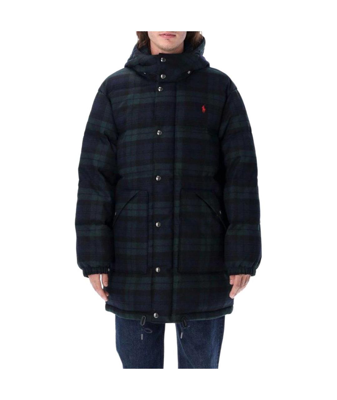 POLO RALPH LAUREN Синий пуховик, фото 3