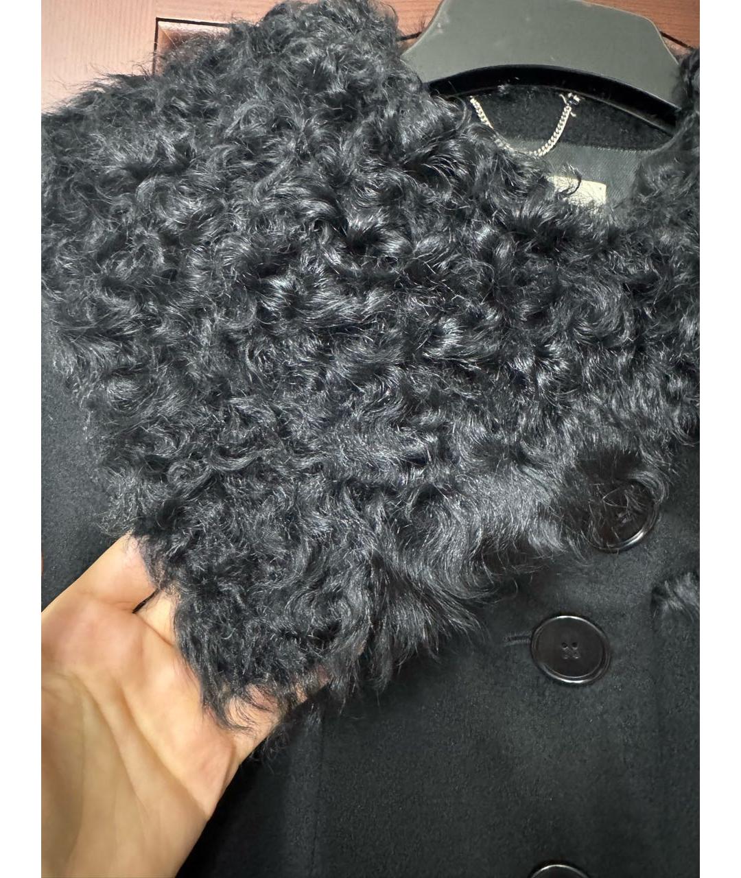 PAUL SMITH Черное кашемировое пальто, фото 8