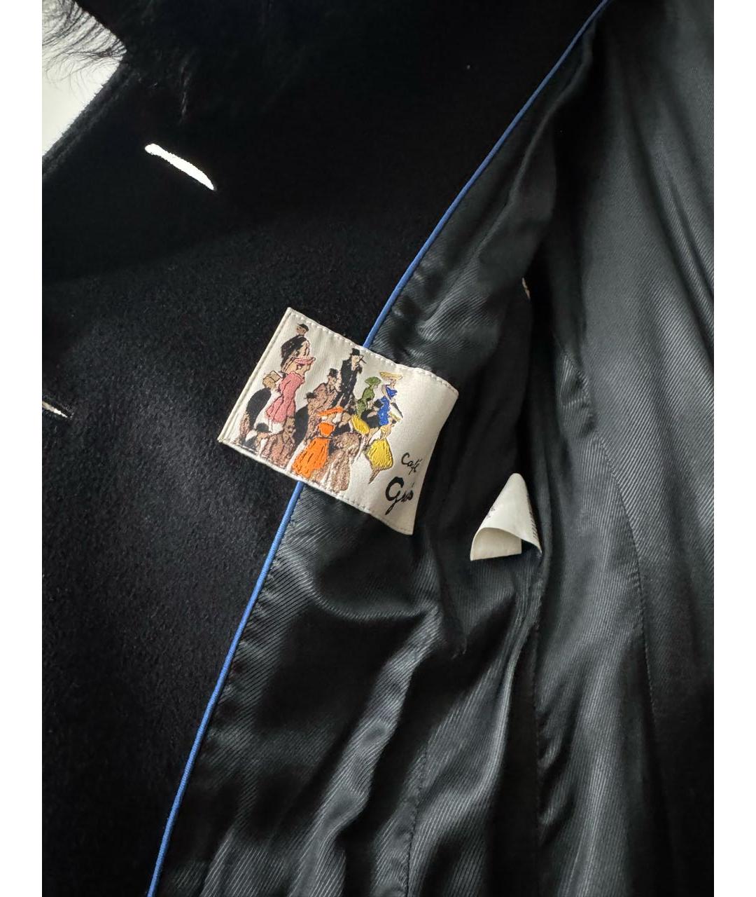 PAUL SMITH Черное кашемировое пальто, фото 4