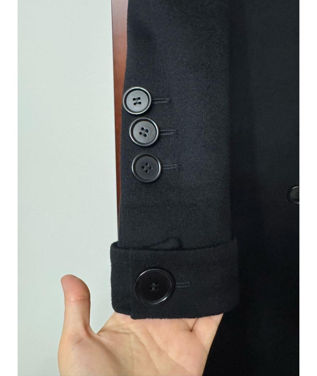 PAUL SMITH Черное кашемировое пальто, фото 7