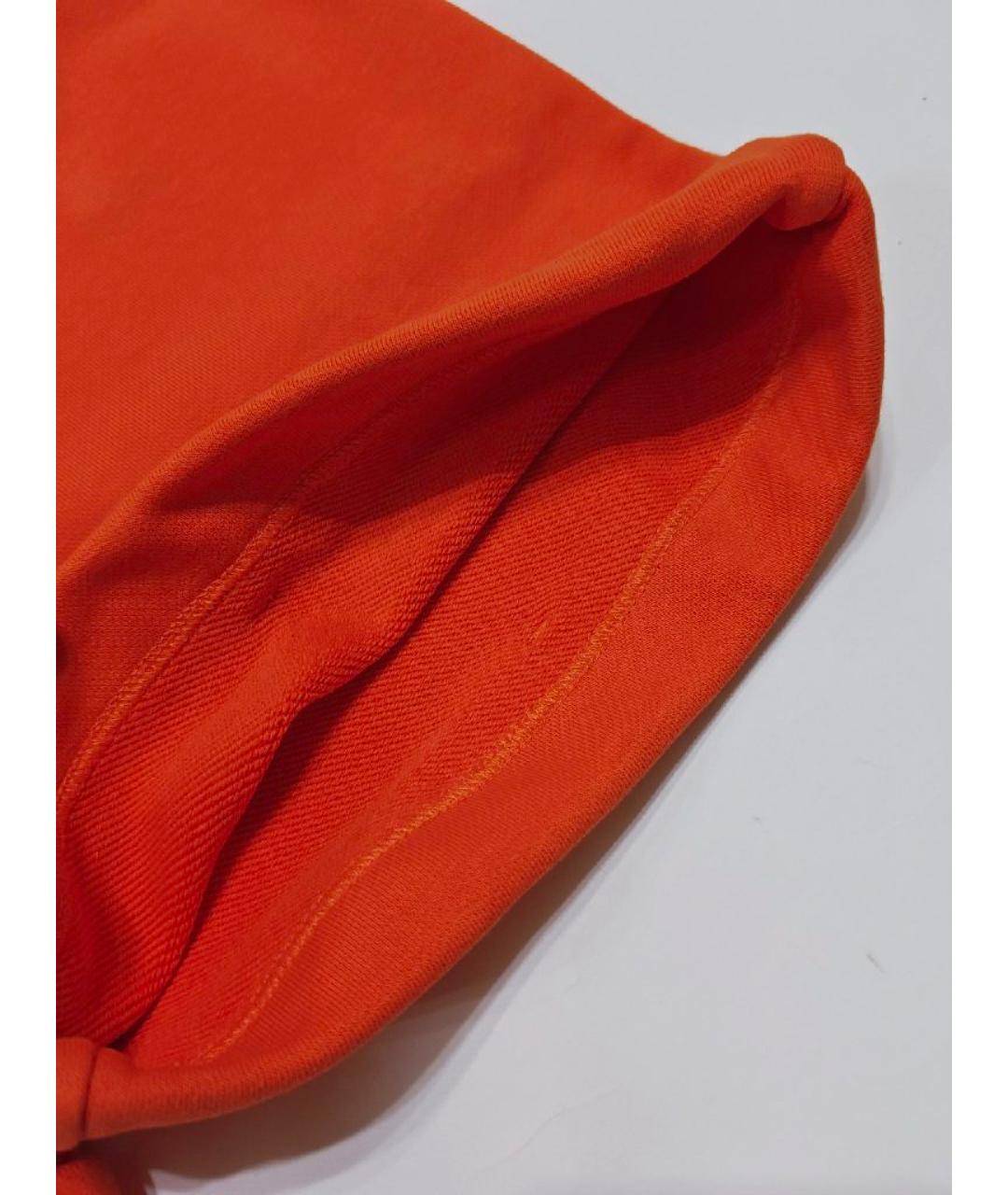 BOGNER Оранжевое хлопковые брюки и шорты, фото 5