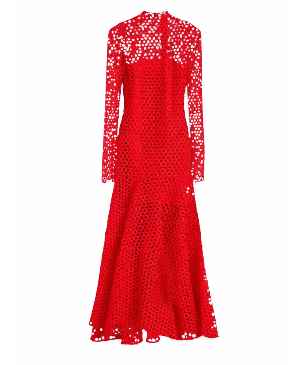 DAVID KOMA Красное полиэстеровое коктейльное платье, фото 1