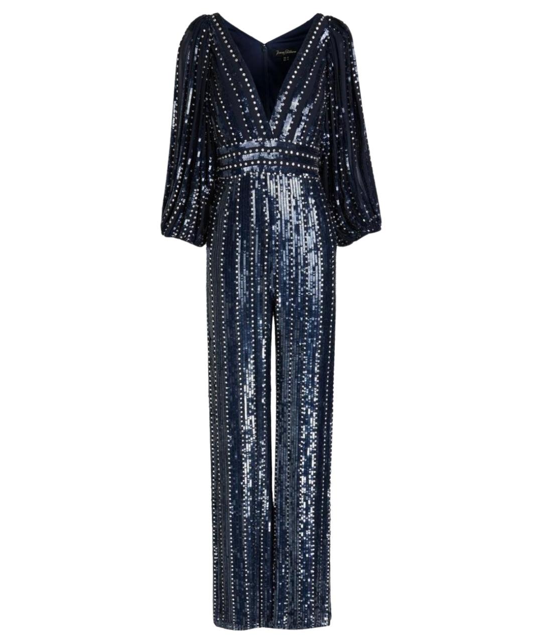 JENNY PACKHAM Темно-синий вискозный комбинезон, фото 1