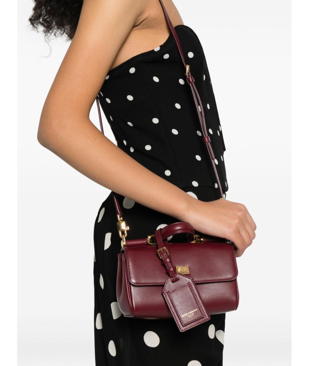 DOLCE&GABBANA Мульти кожаная сумка тоут, фото 2