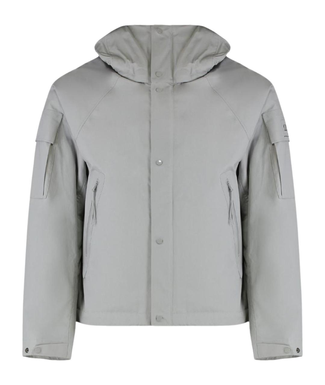 CP COMPANY Серая хлопковая куртка, фото 1