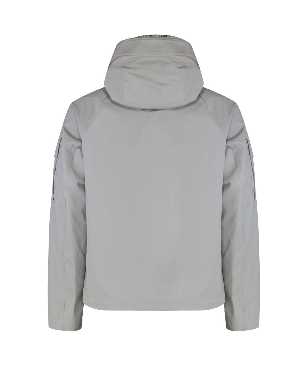 CP COMPANY Серая хлопковая куртка, фото 3